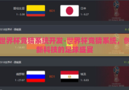 世界杯竞猜系统开发-世界杯竞猜系统，创新科技的足球盛宴