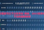 在哪里可以下注世界杯-揭秘，2023世界杯下注的最新途径