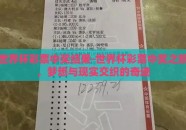 世界杯彩票中奖结果-世界杯彩票中奖之旅，梦想与现实交织的奇迹