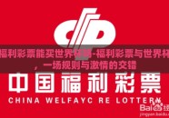 福利彩票能买世界杯吗-福利彩票与世界杯，一场规则与激情的交错