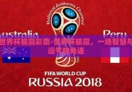 世界杯输赢彩票-世界杯输赢，一场智慧与运气的角逐