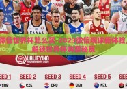 微信世界杯怎么买-2023微信观球新体验，解锁世界杯购票秘笈