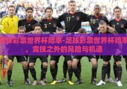 足球彩票世界杯赔率-足球彩票世界杯赔率，竞技之外的风险与机遇
