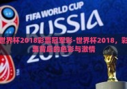 世界杯2018彩票冠军彩-世界杯2018，彩票背后的色彩与激情