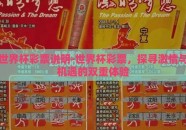 世界杯彩票说明-世界杯彩票，探寻激情与机遇的双重体验