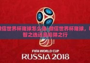 微信世界杯赌球怎么赌-微信世界杯赌球，明智之选还是陷阱之行