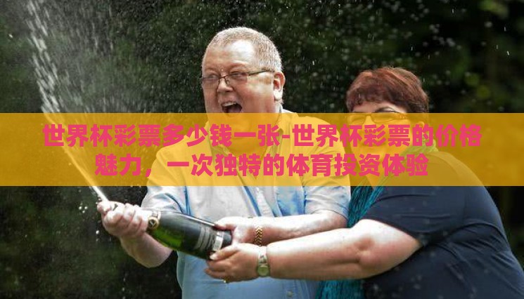 世界杯彩票多少钱一张-世界杯彩票的价格魅力,一次独特的体育投资体验 世界杯彩票多少钱一张-世界杯彩票的价格魅力,一次独特的体育投资体验