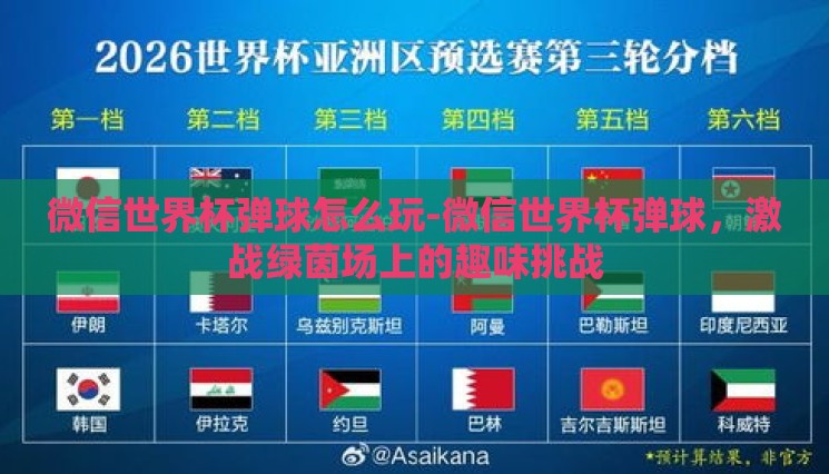 微信世界杯弹球怎么玩-微信世界杯弹球,激战绿茵场上的趣味挑战 微信世界杯弹球怎么玩-微信世界杯弹球,激战绿茵场上的趣味挑战