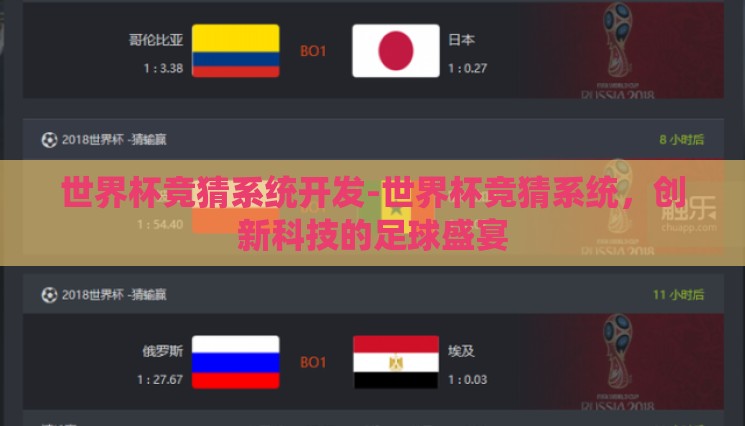 世界杯竞猜系统开发-世界杯竞猜系统,创新科技的足球盛宴 世界杯竞猜系统开发-世界杯竞猜系统,创新科技的足球盛宴