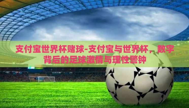 支付宝世界杯赌球-支付宝与世界杯,数字背后的足球激情与理性警钟 支付宝世界杯赌球-支付宝与世界杯,数字背后的足球激情与理性警钟