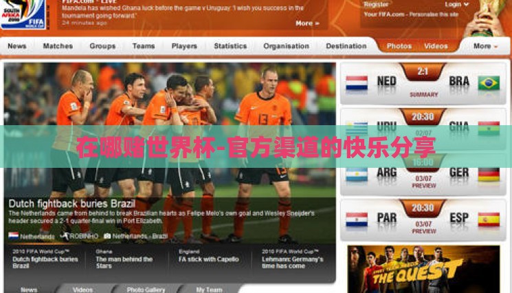 在哪赌世界杯-官方渠道的快乐分享