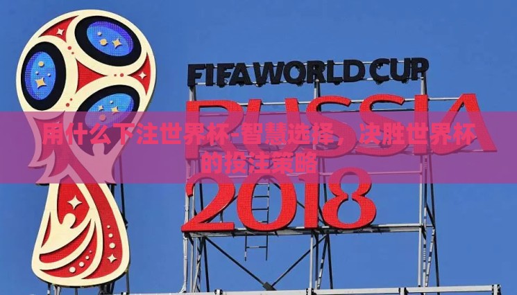 用什么下注世界杯-智慧选择,决胜世界杯的投注策略 用什么下注世界杯-智慧选择,决胜世界杯的投注策略
