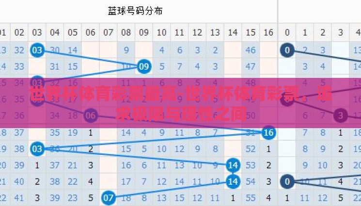 世界杯体育彩票最高-世界杯体育彩票，追求极限与理性之间