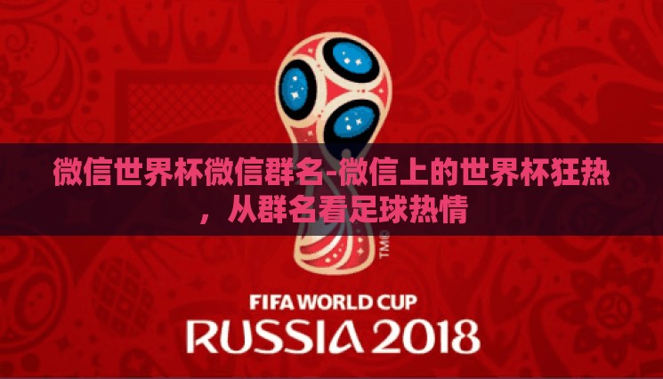 微信世界杯微信群名-微信上的世界杯狂热，从群名看足球热情