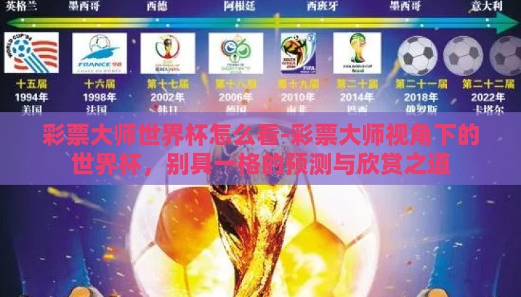 彩票大师世界杯怎么看-彩票大师视角下的世界杯，别具一格的预测与欣赏之道