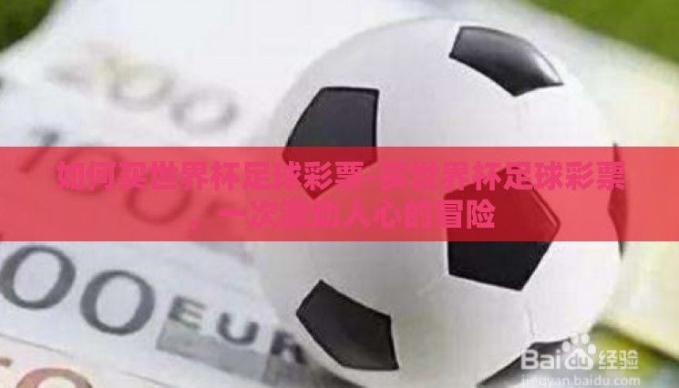 如何买世界杯足球彩票-买世界杯足球彩票，一次激动人心的冒险