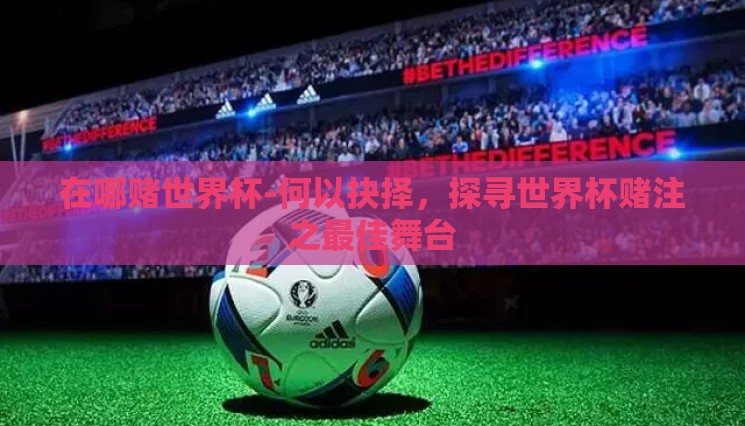 在哪赌世界杯-何以抉择，探寻世界杯赌注之最佳舞台