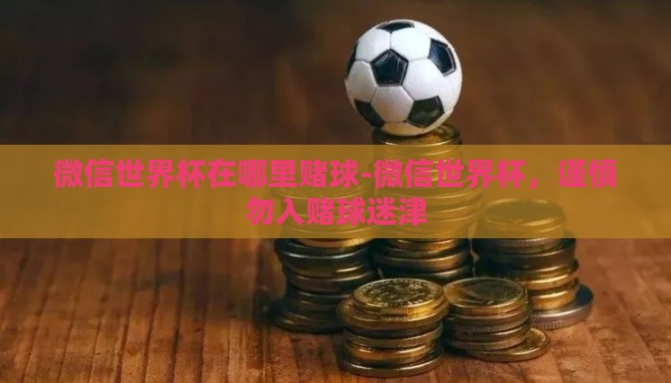 微信世界杯在哪里赌球-微信世界杯，谨慎勿入赌球迷津